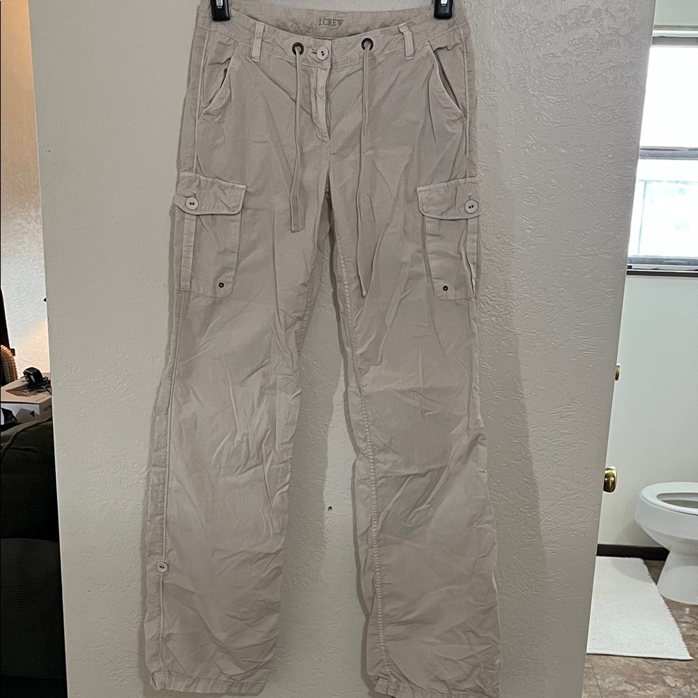 Beige Cargo Pants